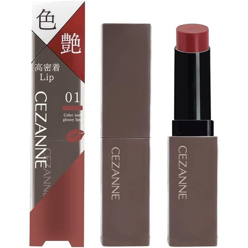 Cezanne Lip Color Shield - 01 Fig Brown / 02 Orange Beige / 03 Cocoa Brown