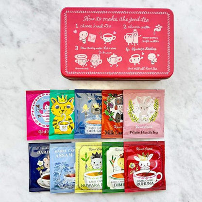 Karel Capek Tea Lover Tin Set 10 bags