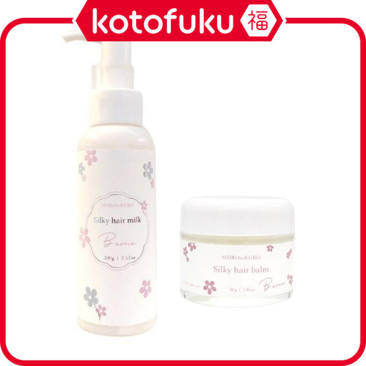 SHIROtoKURO Beme Silky Hair Milk and Hair Balm