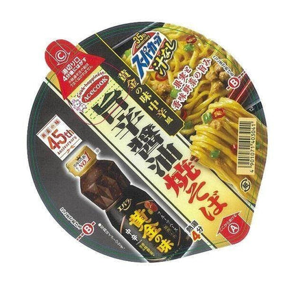 Acecook Super Cup Instant Yakisoba Ikaten Furikake / Umakara Soy Sauce