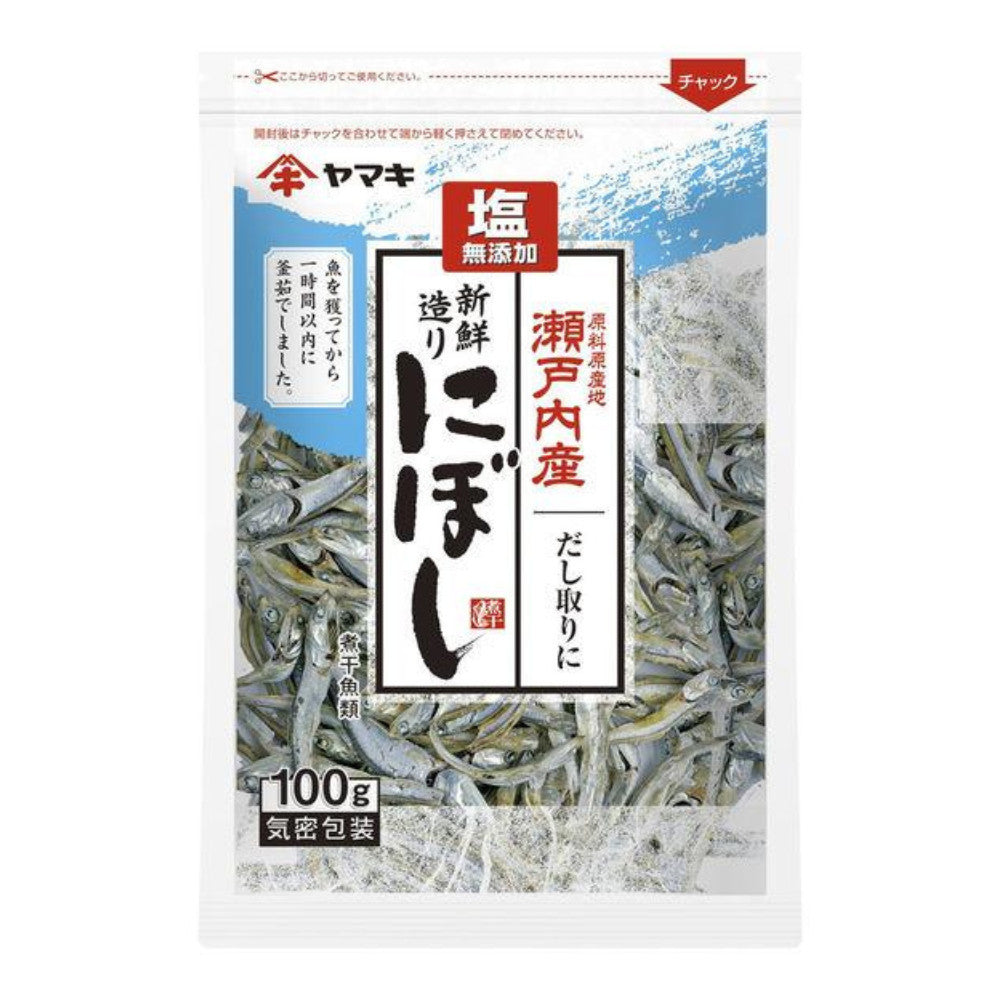 Yamaki Niboshi Sardine Value Pack 240g/Salt Free Niboshi Sardine 100g