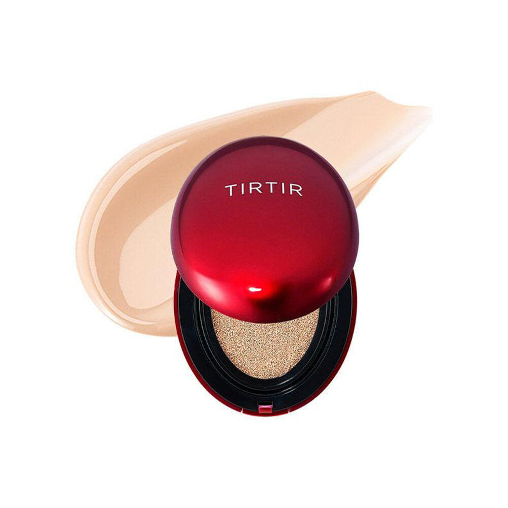 TIRTIR Mask Fit Cushion Foundation RED CUSHION 17C PORCELAIN / 21N IVORY / 23N SAND