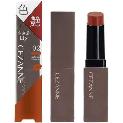 Cezanne Lip Color Shield - 01 Fig Brown / 02 Orange Beige / 03 Cocoa Brown