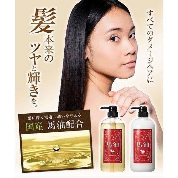 TS Tsuyatsuya Horse Oil Shampoo 700ml/ Conditioner 700ml/ Shampoo Refill 1000ml/ Conditioner Refill 1000ml