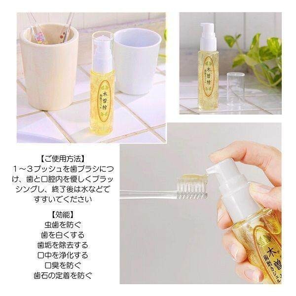 Aiwa Kiso Hinoki Toothbrushing Gel made from natural ingredients 50g