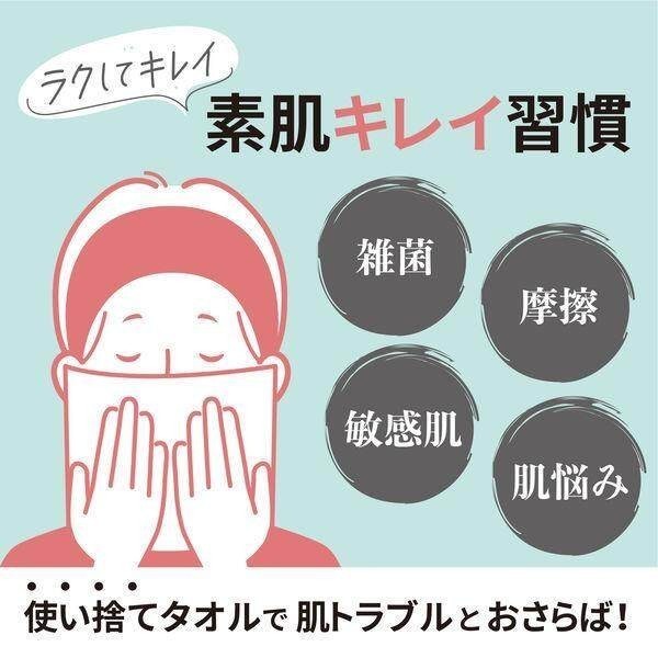 Cotton Labo Ufutto Suyo towel 100 sheets
