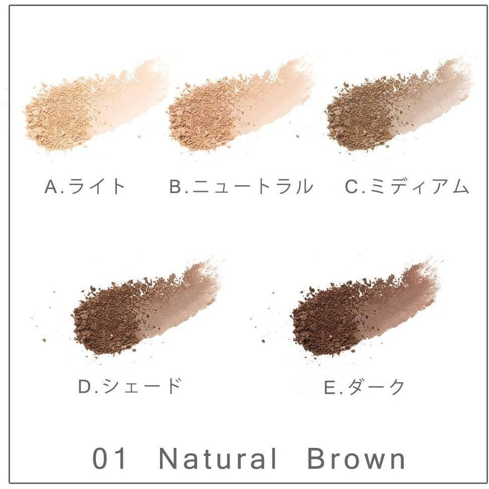 Lunasol Styling Eye Zone Compact - 01 Natural Brown