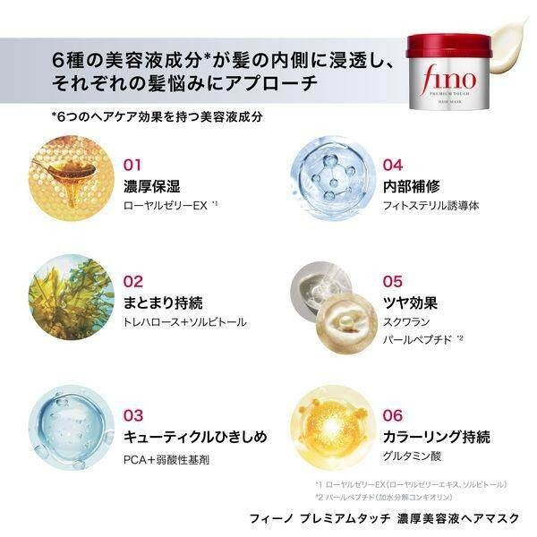 Shiseido Fino Premium Touch Penetrating Essence Hair Mask 230g/Refill 700g