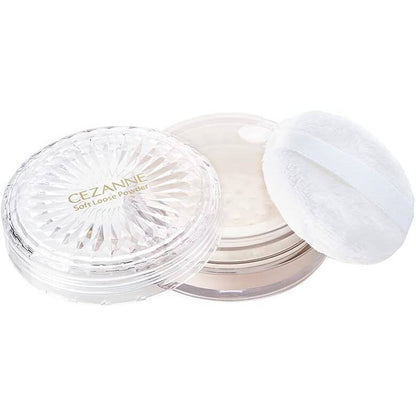 Cezanne Soft Loose Powder - 01 Lucent Beige / 03 Lucent Clear (5g)