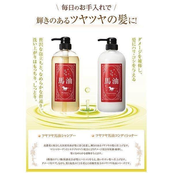 TS Tsuyatsuya Horse Oil Shampoo 700ml/ Conditioner 700ml/ Shampoo Refill 1000ml/ Conditioner Refill 1000ml