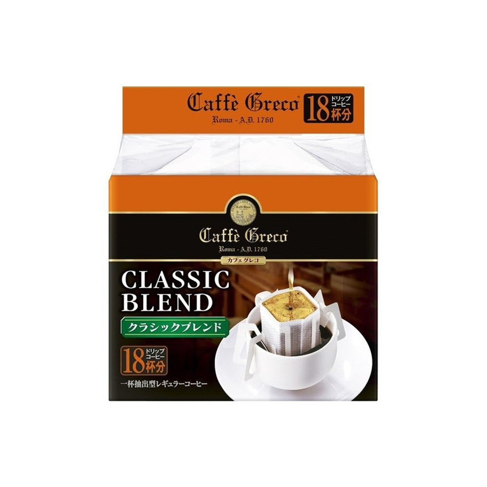 UCC Ueshima Coffee Caffe Greco Drip Coffee - Classical Blend (18 bags)