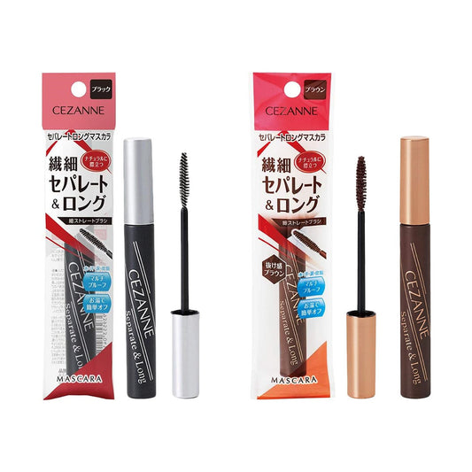 Cezanne Separate & Long Mascara - Black / Brown (5g)