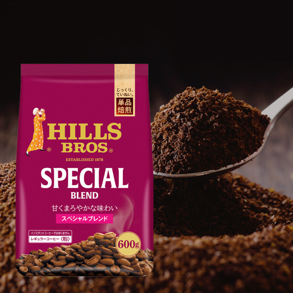 Japan Hills Coffee Hills Bros Roasted Ground Coffee Rich Blend/Special Blend (600g)