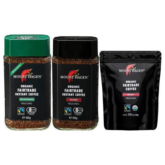 Mount Hagen Organic Instant Coffee Bottle/Refill