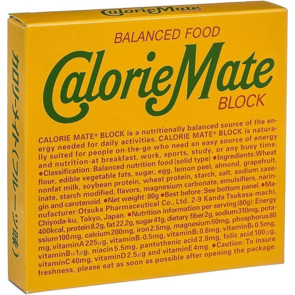 Otsuka Calorie Mate Blocks - Fruit / Cheese (4pcs)