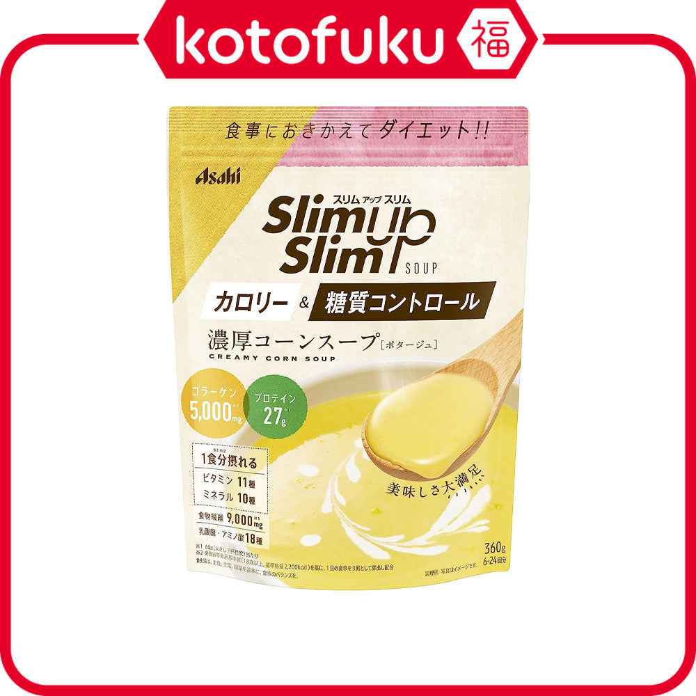 Asahi Slim Up Slim Creamy Corn Soup (360g)