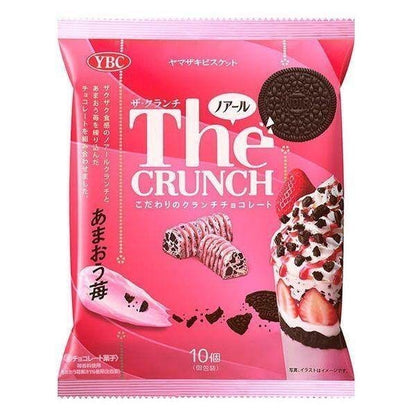 YAMAZAKI BISCUIT The Crunch 10 pieces - Amao Strawberry / White