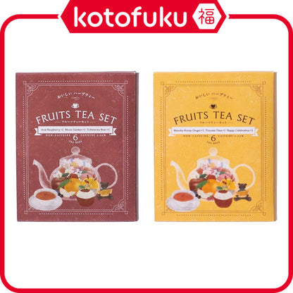 Tree of Life Oishii Herb Tea Fruit Tea Set Ru/Ci (6 packets)