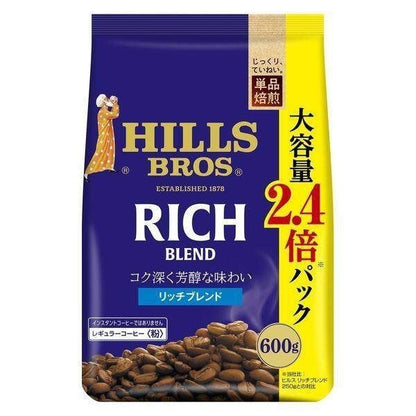 Japan Hills Coffee Hills Bros Roasted Ground Coffee Rich Blend/Special Blend (600g)