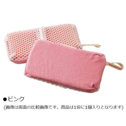 Teijin Acchikotchi Kitchen Sponge Pink 1 piece