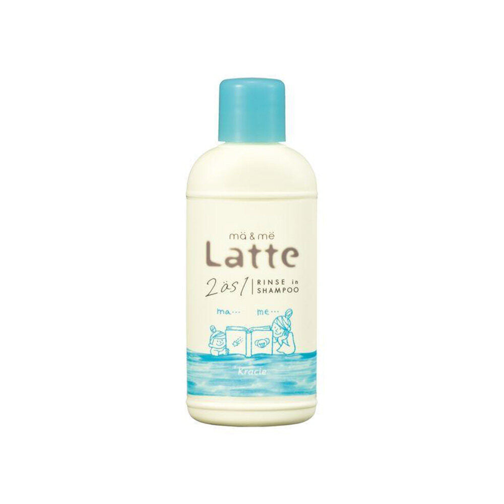 Kracie ma&me Latte All in One Shampoo and Conditioner Mini 80ml