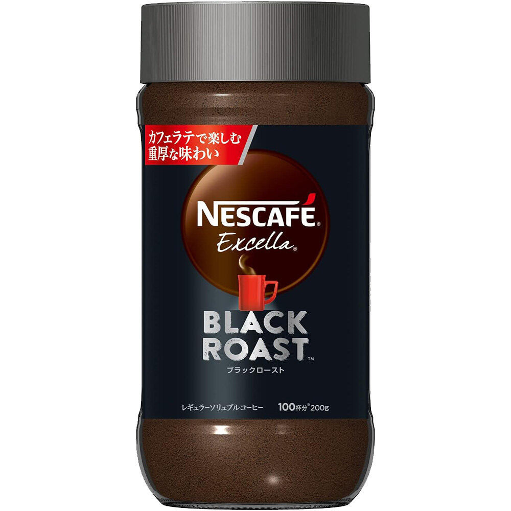 Nestle Japan Nescafe EXCELLA Instant Coffee Black Roast