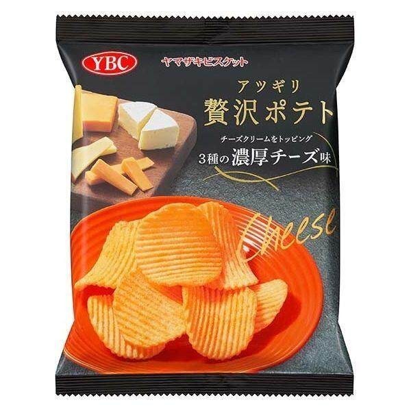 Yamazaki Biscuit Thick Cut Premium Potato Chips - 3 Cheese Flavor/Soy sauce flavoured with chicken wing/Hokkaido Butter