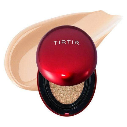 TIRTIR Mask Fit Cushion Foundation RED CUSHION 17C PORCELAIN / 21N IVORY / 23N SAND