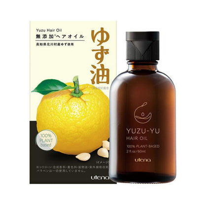 utena Yuzu Yu 100% Plant Based Yuzu Hair Oil 60ml / Hair Oil Mist 180mL,Refill160ml