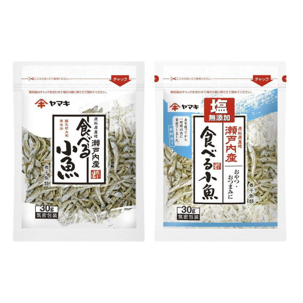 Yamaki Setouchi Additive Free Small Fish for Eating/Salt Free Setouchi Small Fish for Eating (30g)