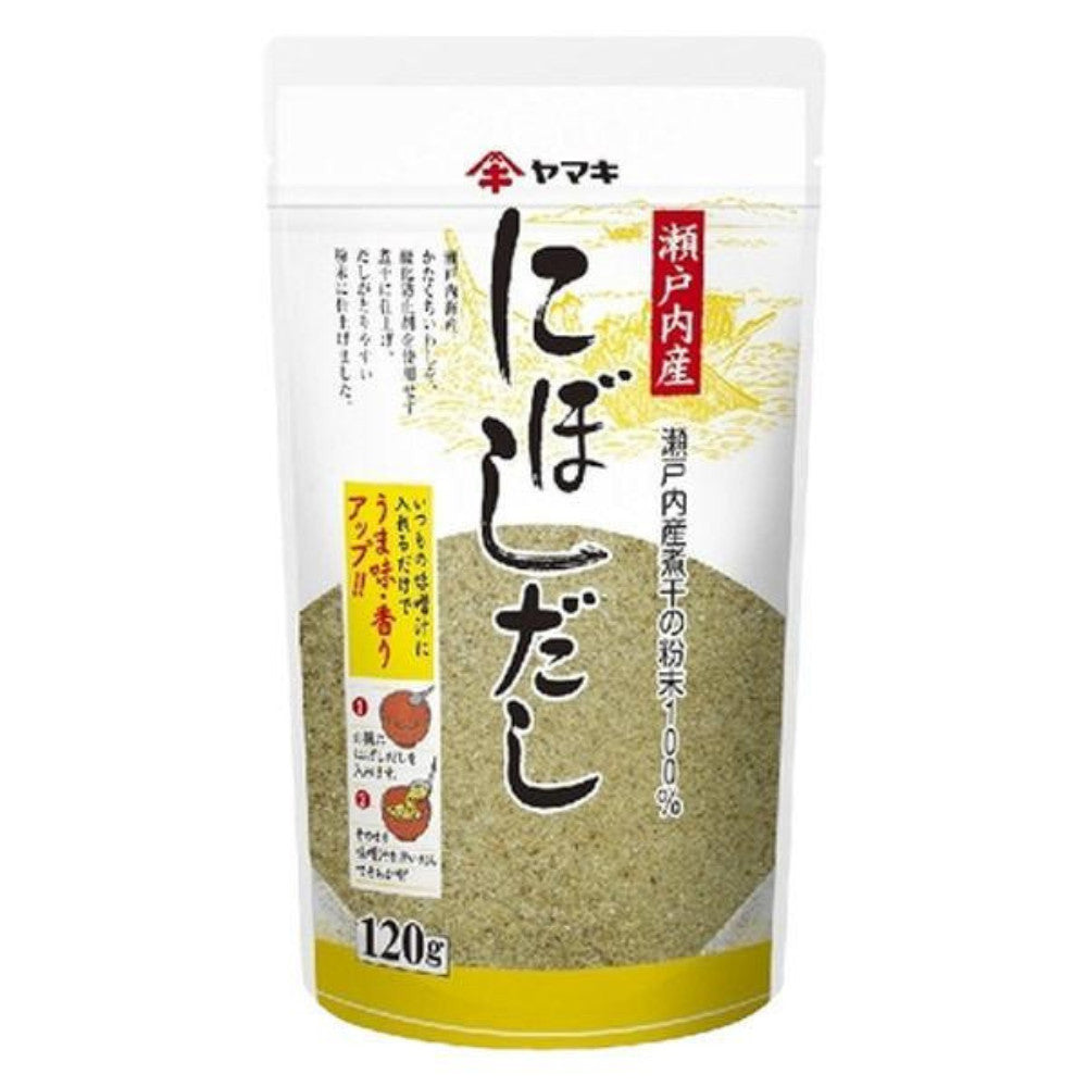 Yamaki Additive Free Niboshi Anchovy Stock Powder 120g