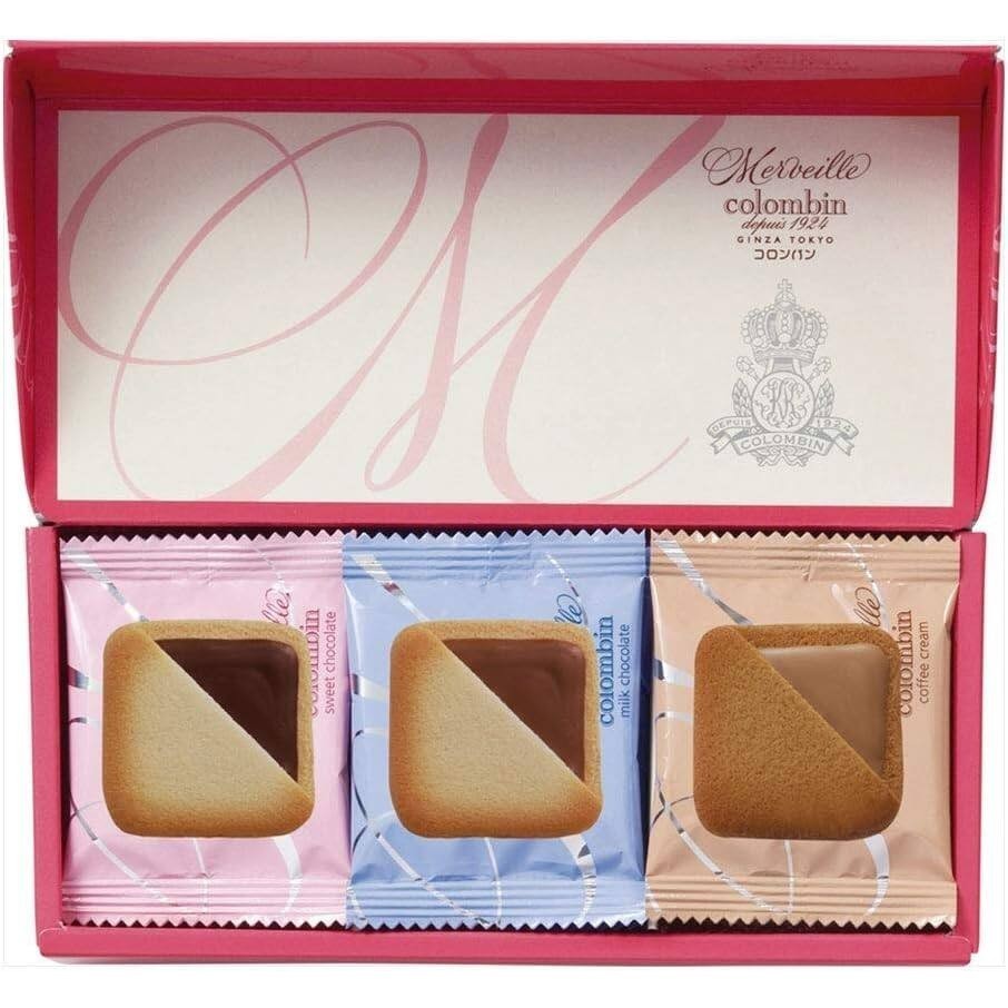 Colombin Merveille Cookie Assortment (15pcs / 39pcs)