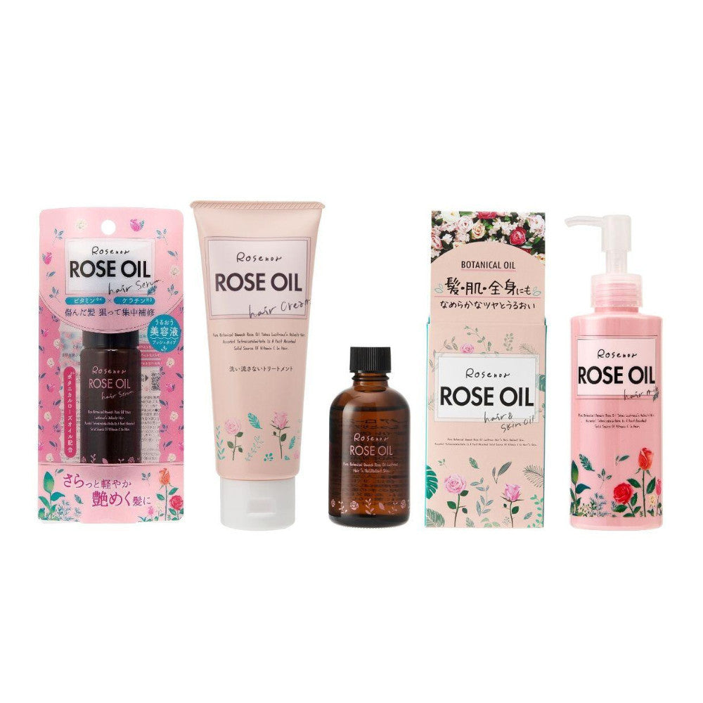 Kurobara Rosenor Rose Oil Hair Treatments