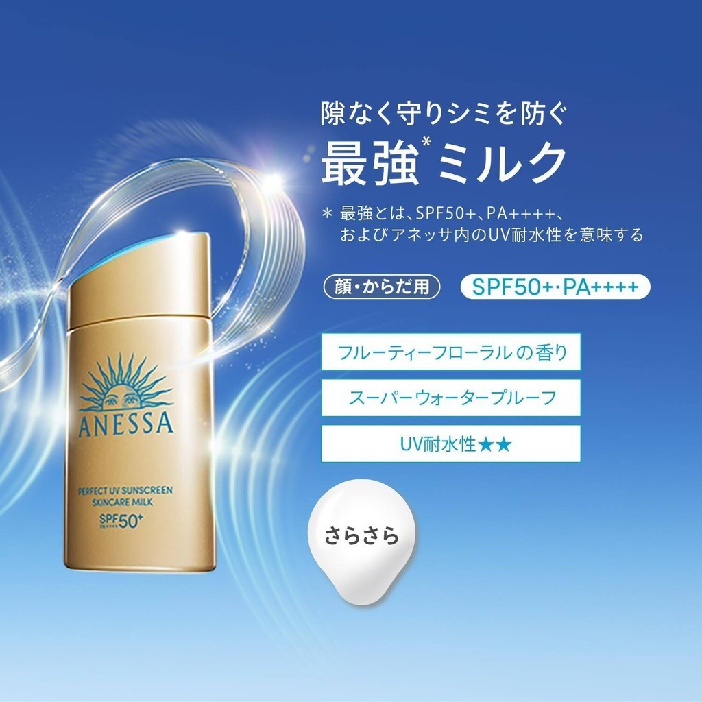 Shiseido Anessa Perfect UV Sunscreen Skincare Milk (60mL)