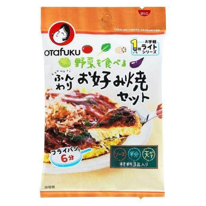 Otafuku Sauce Eat Vegetables Quickly Chijimi Set / Eat Vegetables Fluffy Okonomiyaki Set (1 serving)