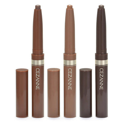 Cezanne Thick Eyebrow Pencil - 01 Light Brown / 02 Natural Brown / 03 Deep Brown (0.5g)