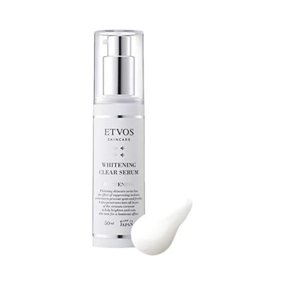 Etvos Whitening Clear Lotion 120ml / Serum 50ml / Trial Set