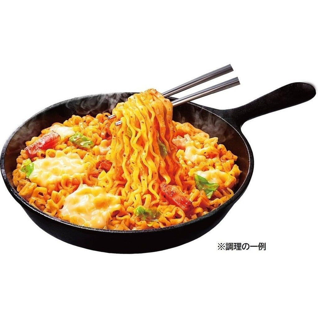 Nissin Buldak Sweet & Salty Cheese Instant Yakisoba Noodles (5 servings)