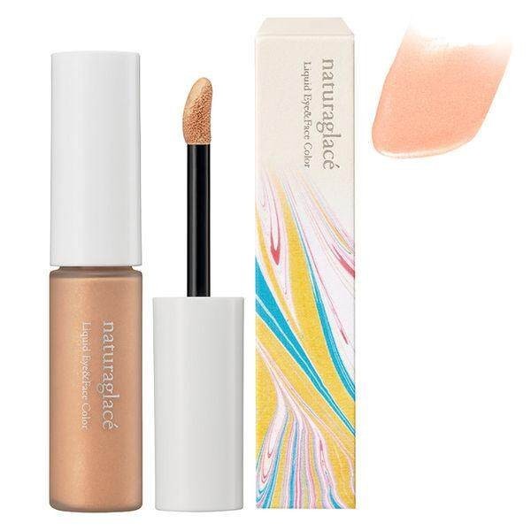 Naturaglace Liquid Eye and Face Color 01 Sunny Bright / 02 Petal Pink / 03 Lively Orange / 04 Shiny Brown (4.2ml)