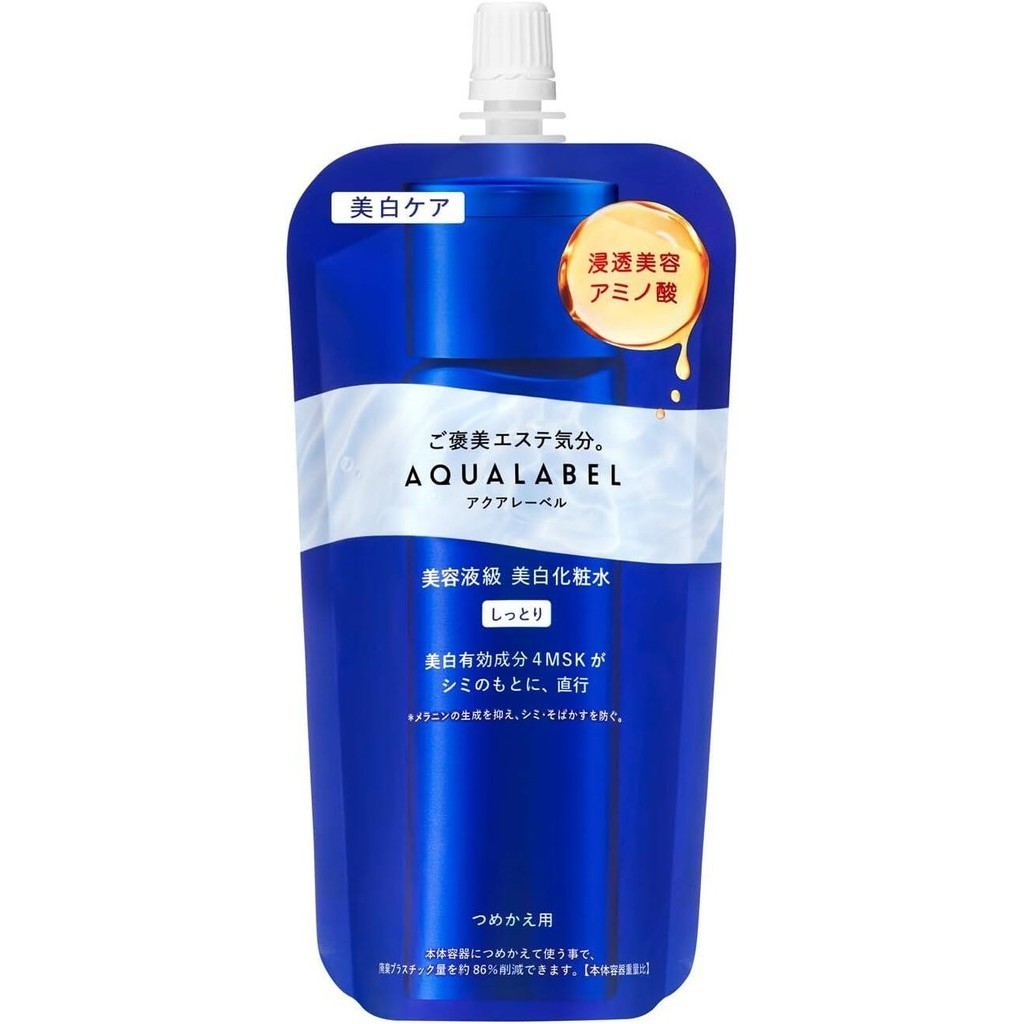 Shiseido Aqualabel Brightening Treatment Lotion & Milk - Moist / Rich Moist