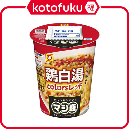 Toyo Suisan Maruchan Majimori Chicken Broth Colors Red Instant Noodle (106g)