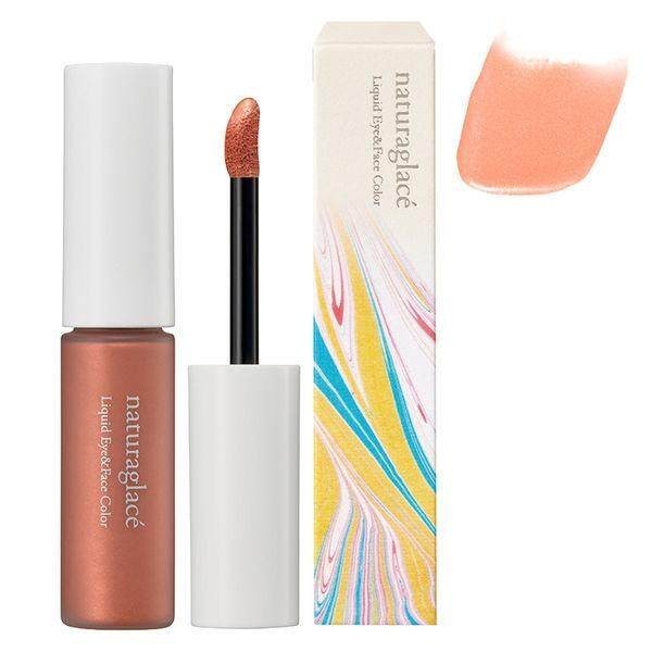 Naturaglace Liquid Eye and Face Color 01 Sunny Bright / 02 Petal Pink / 03 Lively Orange / 04 Shiny Brown (4.2ml)