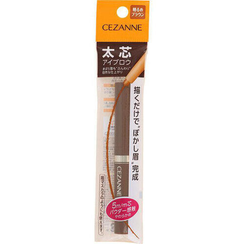 Cezanne Thick Eyebrow Pencil - 01 Light Brown / 02 Natural Brown / 03 Deep Brown (0.5g)