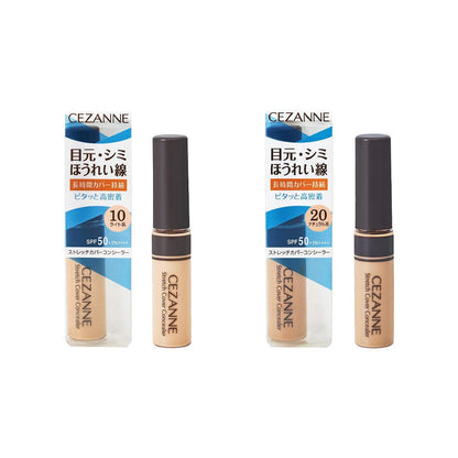 Cezanne Stretch Cover Concealer - 10 Light / 20 Natural (8g)