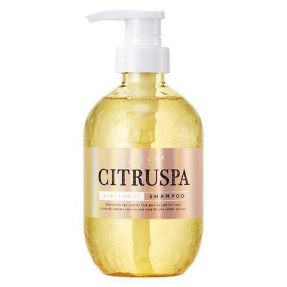 Citruspa Airy & Moist Shampoo and Treatment Bottle (470ml) / Shampoo and Treatment Refill (400ml)