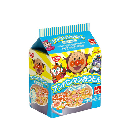 Nissin Anpanman Instant Udon Noodles for Kids (3 servings)