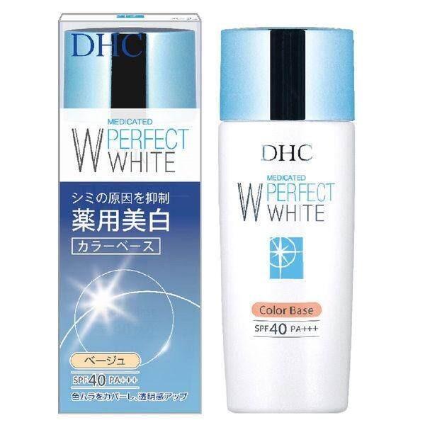 DHC Medicated Perfect White Color Base SPF40/PA+++ Apricot / Beige (30g)