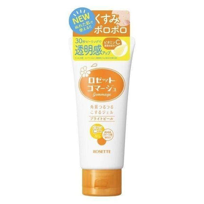 Rosette Gommage Clear Peel Clear Savon Scent / Bright Peel Fresh Citrus Scent (120g)