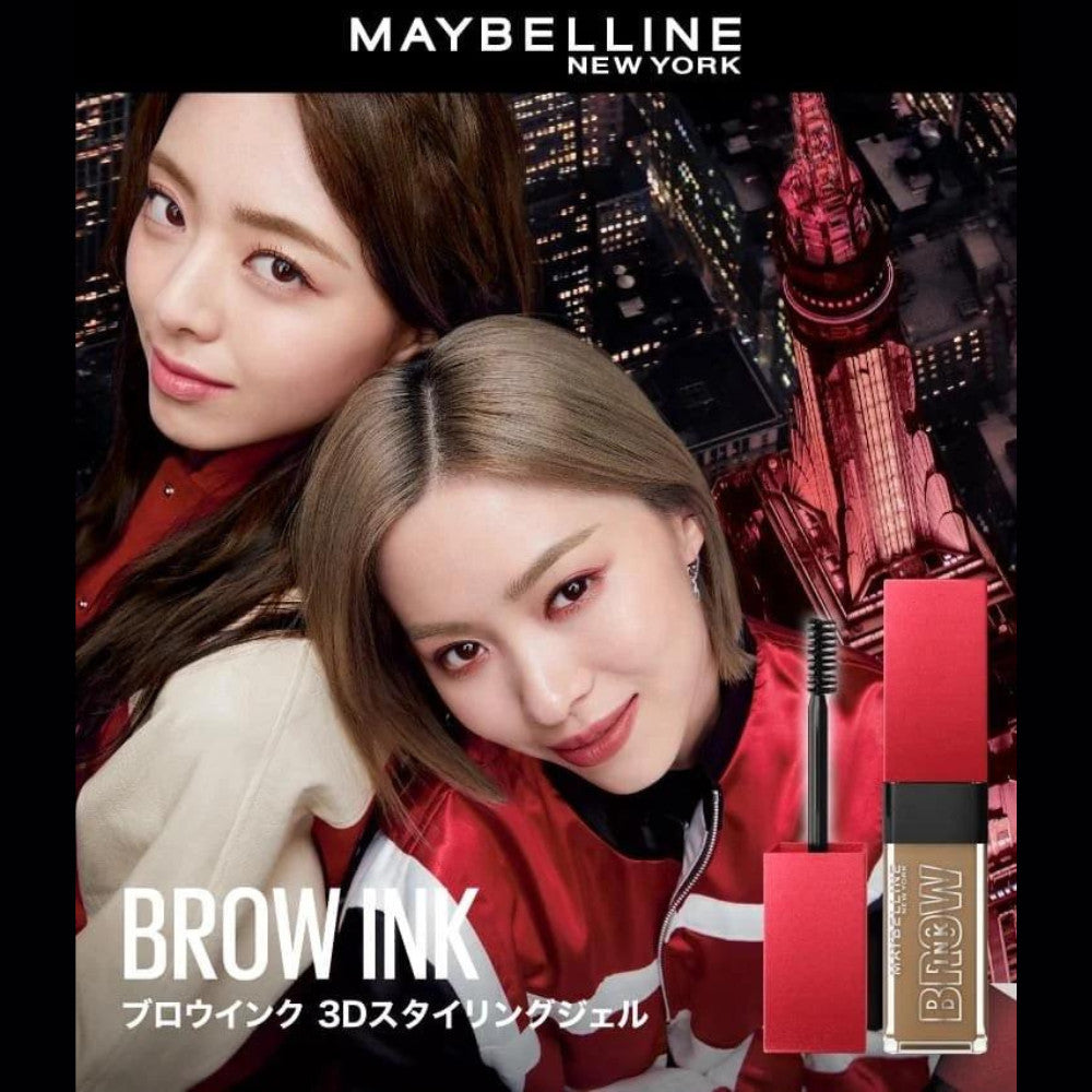 Maybelline Brow Ink 3D Styling Gel 01 Cream Beige / 03 Milky Brown / 04 Caramel Brown / 06 Smoky Ash (6ml)