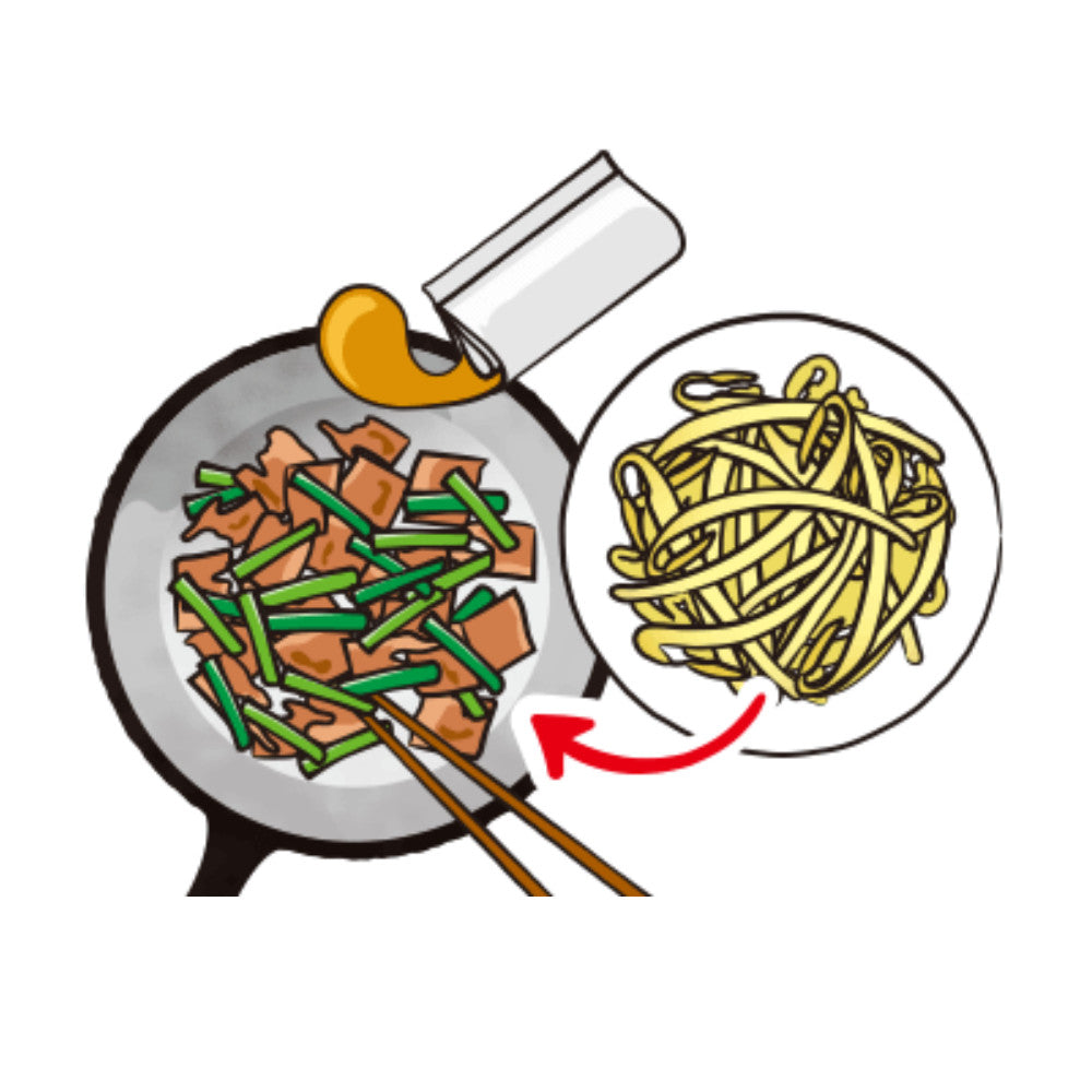 Ajinomoto Cook Do Today's Platter  Stir Fried Pork with Bean Sprouts in Stamina Soy Sauce 80g